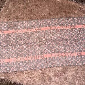 New Pink and Gray LV shawl/Scarf/wrap